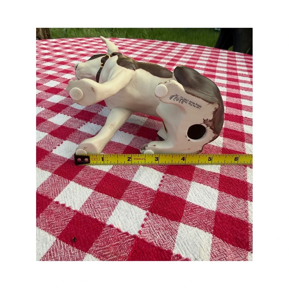 Vintage 1995 King World Little Rascals Pete the Pup Figurine 3303B Dog Statue - Picture 7 of 11